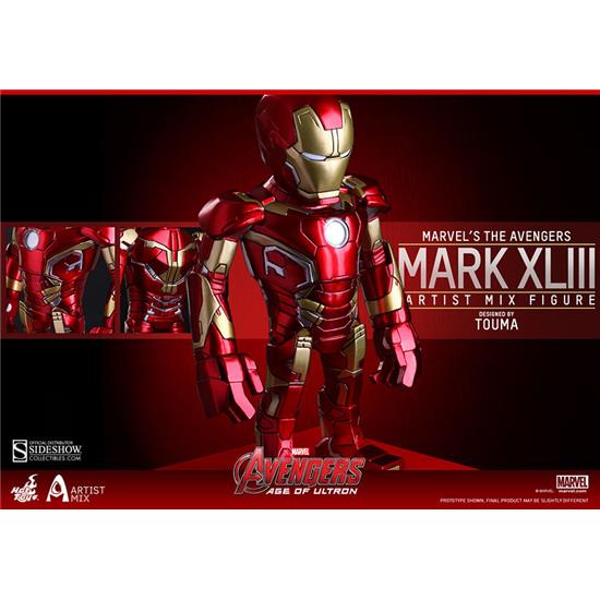 Iron Man: Avengers Age of Ultron Artist Mix Bobble-Head Iron Man Mark XLIII