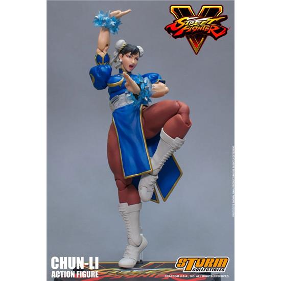 Street Fighter: Street Fighter V Action Figure 1/12 Chun-Li 17 cm
