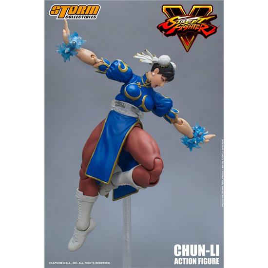 Street Fighter: Street Fighter V Action Figure 1/12 Chun-Li 17 cm