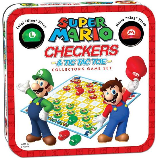 Super Mario Bros.: Super Mario Boardgame Checkers Collector