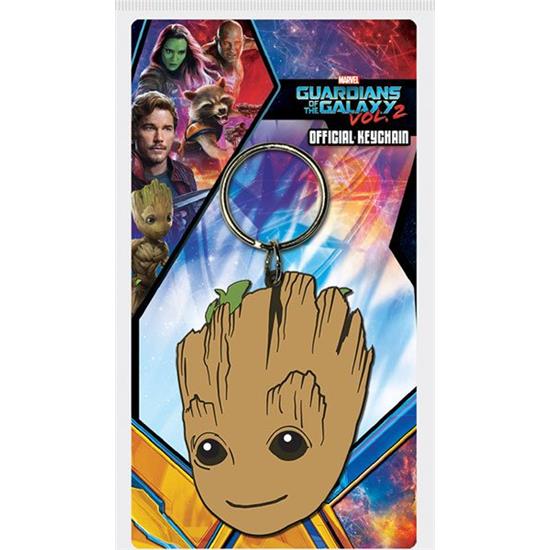 Guardians of the Galaxy: Baby Groot Gummi Nøglering 6 cm