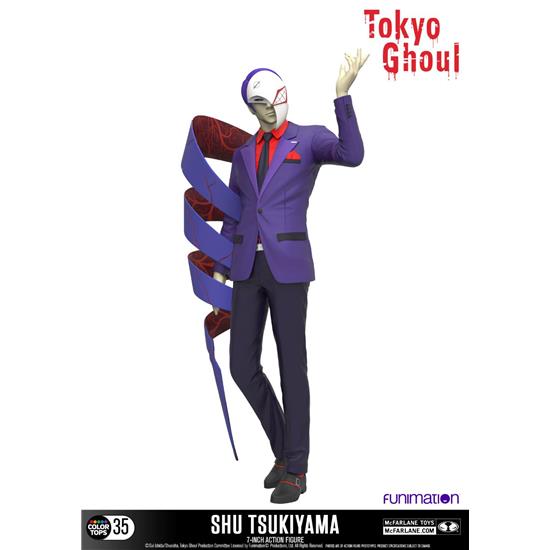 Manga & Anime: Tokyo Ghoul Color Tops Action Figure Shu Tsukiyama 18 cm