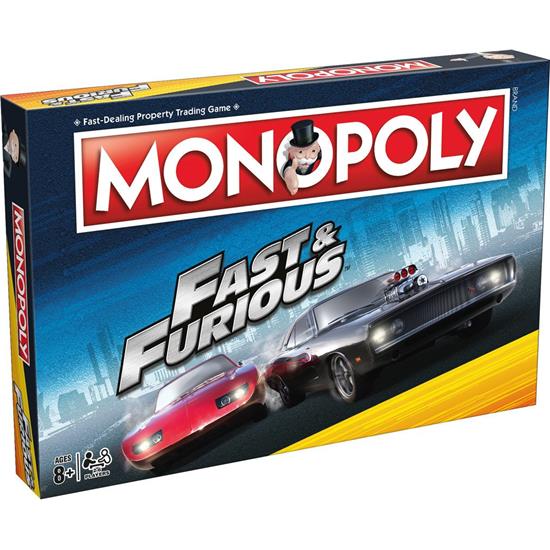 Fast & Furious: Fast & Furious Board Game Monopoly *English Version*