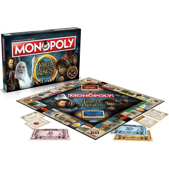 Lord Of The Rings: Lord of the Rings Board Game Monopoly *English Version*