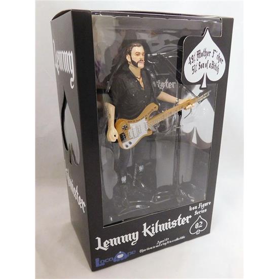 Motörhead: Motörhead Action Figure Lemmy Kilmister Rickenbacker Guitar Cross 16 cm