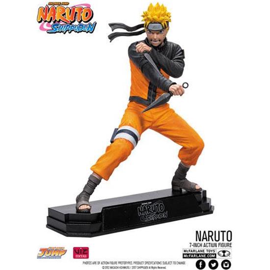 Manga & Anime: Naruto Shippuden Color Tops Action Figure Naruto Uzumaki 18 cm