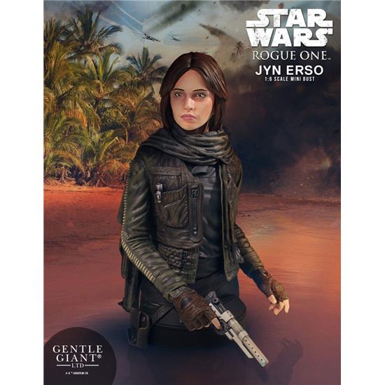 Star Wars: Star Wars Rogue One Bust 1/6 Jyn Erso (Seal Commander) 16 cm
