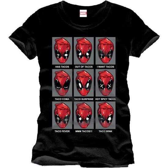 Deadpool: Deadpool Tacos Head T-Shirt