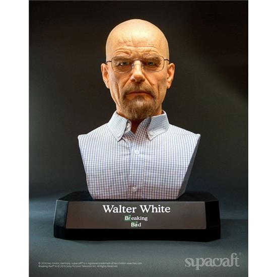 Breaking Bad: Breaking Bad Life-Size Bust Walter White 54 cm