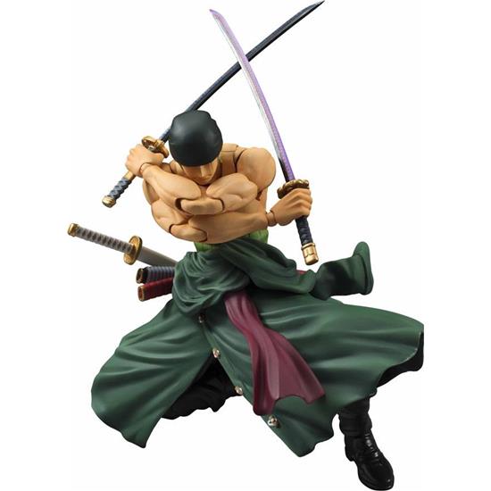 Manga & Anime: One Piece Variable Action Heroes Action Figure Roronoa Zoro 18 cm