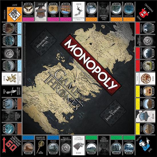 Game Of Thrones: Game of Thrones Board Game Monopoly Collectors Edition *English Version*