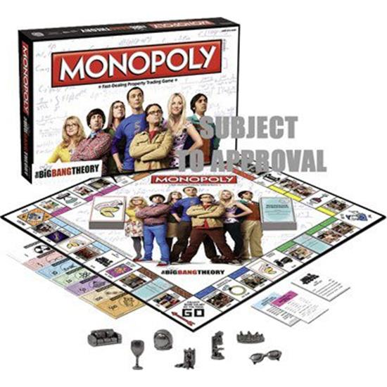 Big Bang Theory: The Big Bang Theory Board Game Monopoly *English Version*