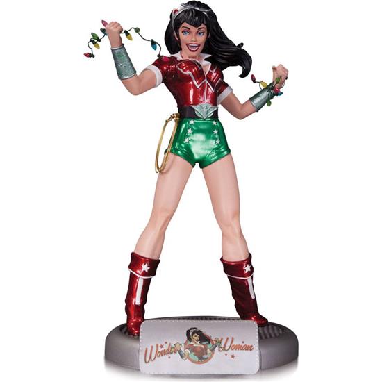 DC Comics: DC Comics Bombshells Statue Holiday Wonder Woman 27 cm