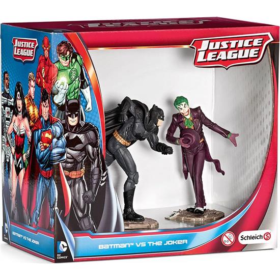 Justice League: Justice League Figure 2-Pack Batman vs. The Joker 10 cm
