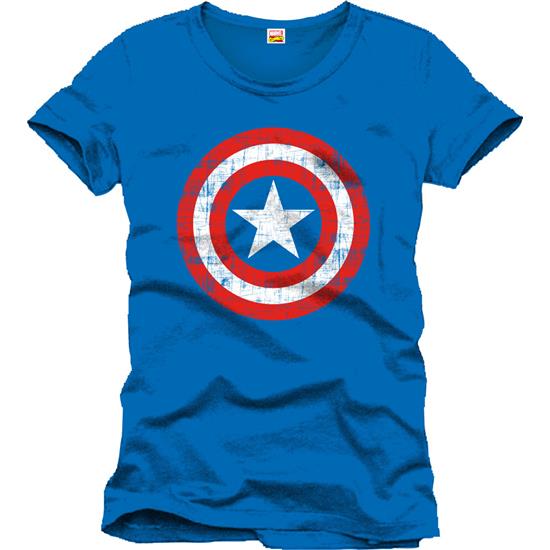 Captain America: Captain America Shield T-Shirt Shield Blue
