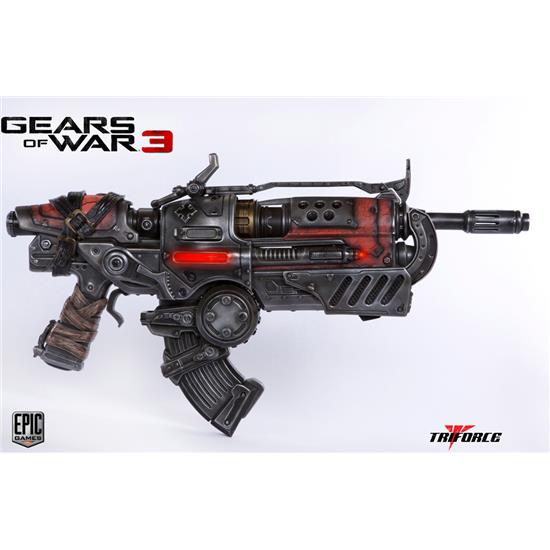 Gears Of War: Gears of War 3 Replica 1/1 Locust Hammerburst II 89 cm