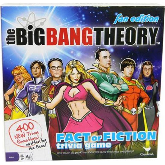 Big Bang Theory: The Big Bang Theory Board Game Trivia Fact or Fiction Fan Edition *English Version*