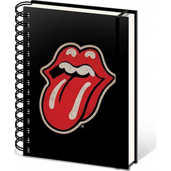 Rolling Stones: A5 notesbog med Rolling Stones logo