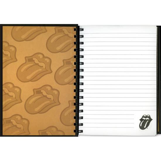 Rolling Stones: A5 notesbog med Rolling Stones logo