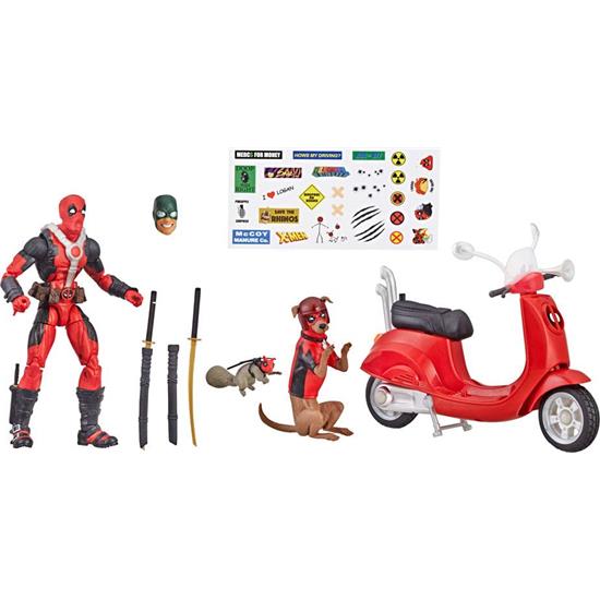 Marvel: Marvel Legends Series Ultimate Action Figures 15 cm Deadpool with Scooter