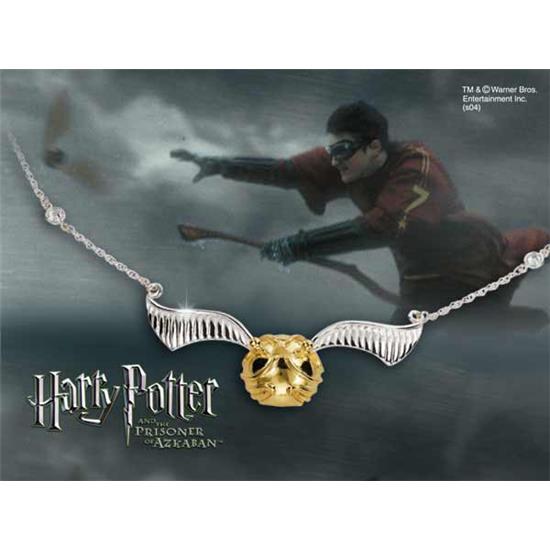 Harry Potter: Halskæde med The Quidditch Golden Snitch Vedhæng