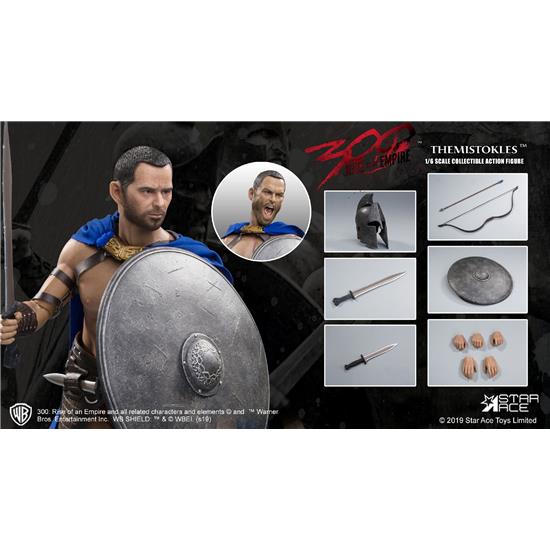 300: 300 Rise of an Empire My Favourite Movie Action Figure 1/6 General Themistokles 2.0 30 cm