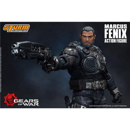 Gears Of War: Gears of War 5 Action Figure 1/12 Marcus Fenix 16 cm