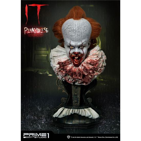 IT: Stephen Kings It 2017 Busts 3-Pack 1/2 Pennywise Serious, Dominant & Surprised 42 cm