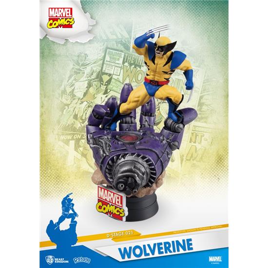 X-Men: Marvel Comics D-Stage PVC Diorama Wolverine 15 cm
