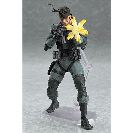 Metal Gear: Metal Gear Solid 2 Sons of Liberty Figma Action Figure Solid Snake MGS2 Ver. 16 cm