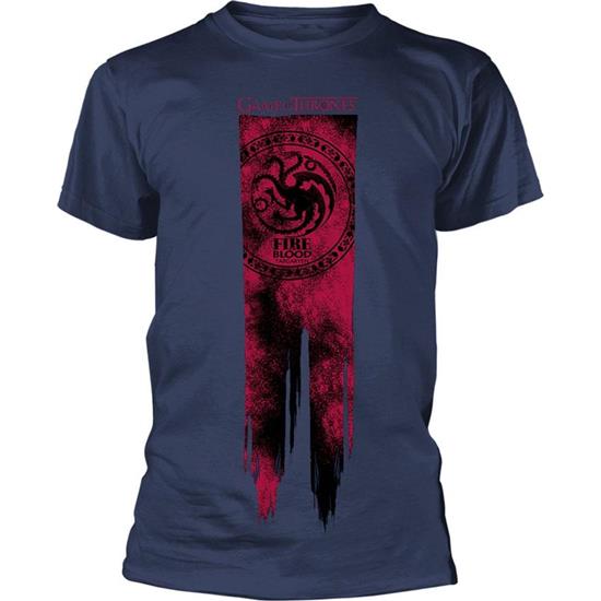 Game Of Thrones: Targaryen Flag Fire & Blood T-Shirt