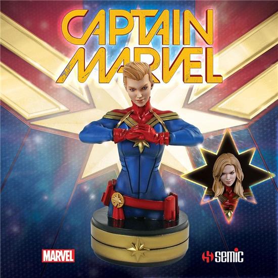 Captain Marvel: Captain Marvel Bust Captain Marvel 20 cm