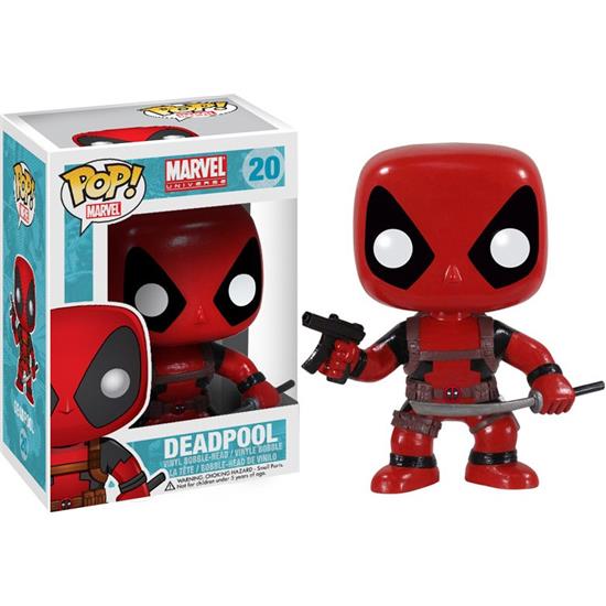 Deadpool: Deadpool POP! Bobble-Head Vinyl Figur (#20)