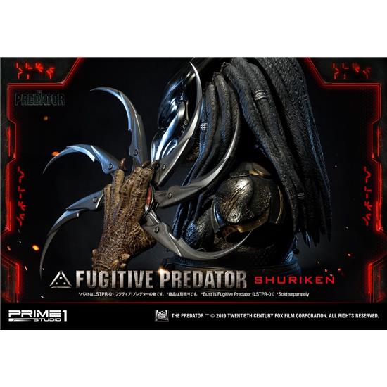 Predator: Predator 2018 Bust 1/1 Fugitive Predator Shuriken 65 cm