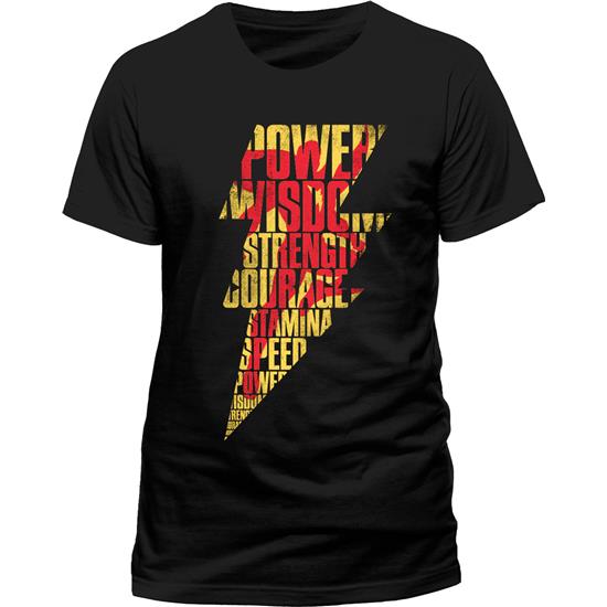 Shazam: Lightning Silhouette T-Shirt