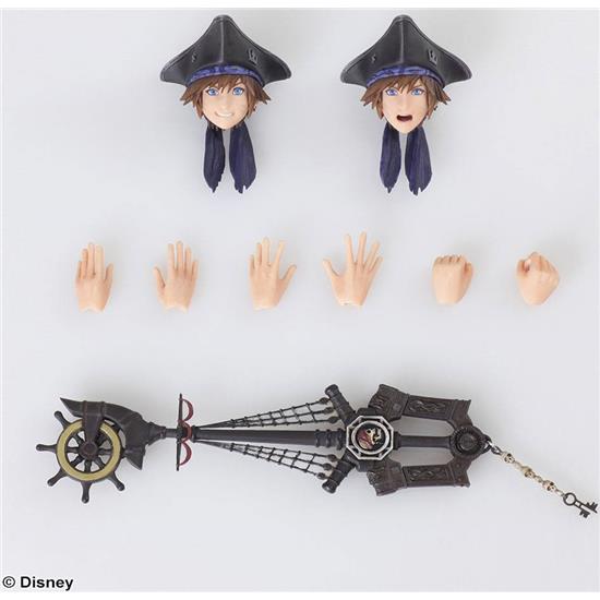 Kingdom Hearts: Sora Pirates of the Caribbean Ver. Bring Arts Action Figure 15 cm