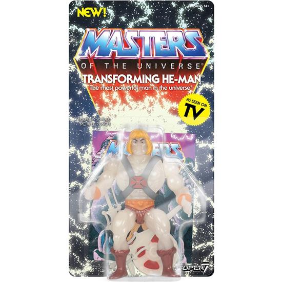 Masters of the Universe (MOTU): Glow-in-the-Dark He-Man Vintage Collection Action Figure 14 cm