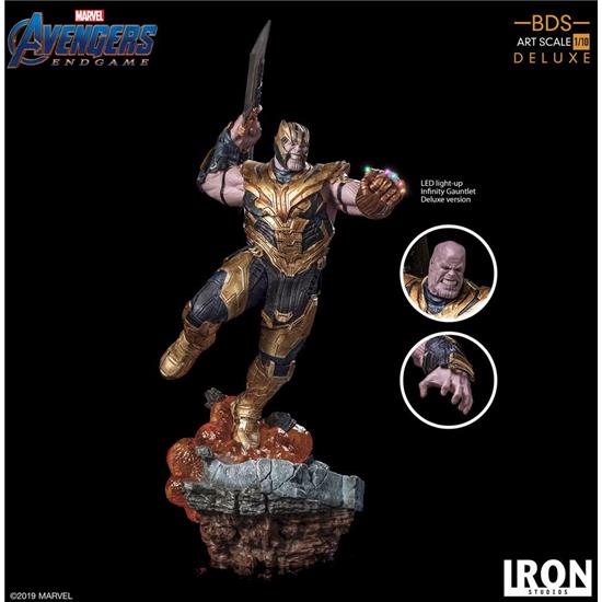 Avengers: Avengers Endgame BDS Art Scale Statue 1/10 Thanos Deluxe Version 36 cm