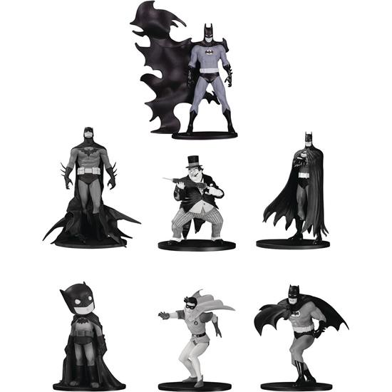 Batman: Batman Black & White PVC Minifigure 7-Pack Box Set #4 10 cm