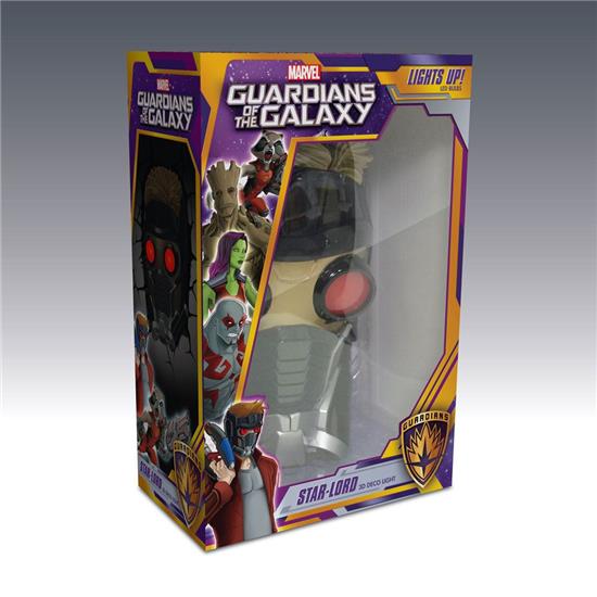 Guardians of the Galaxy: Star Lord 3D Væg LED Lampe