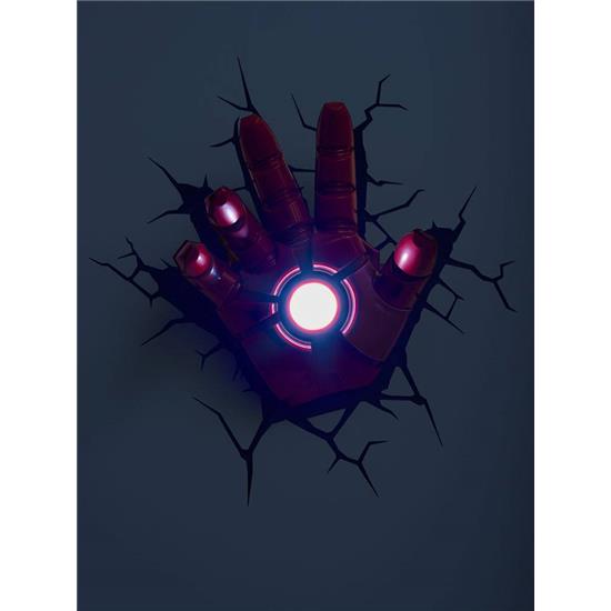 Iron Man: Iron Man 3D LED Hånd Lampe