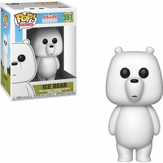 We Bare Bears: Ice Bear POP! Animation Vinyl Figur (#551)