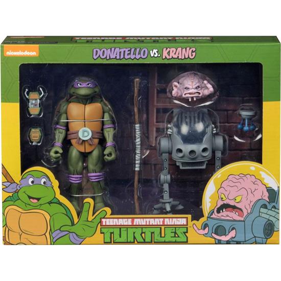 Ninja Turtles: Donatello vs Krang in Bubble Walker Action Figure 2-Pack 18 cm