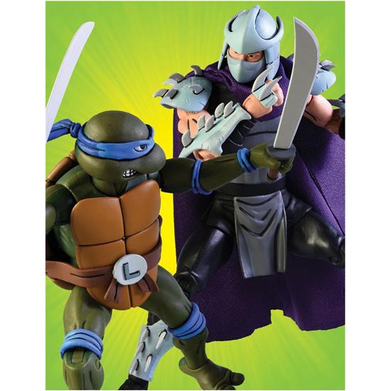 Ninja Turtles: Leonardo vs Shredder Action Figure 2-Pack 18 cm