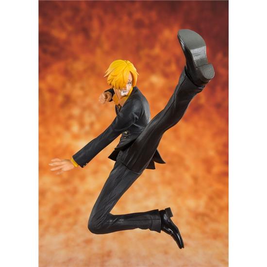 One Piece: FiguartsZERO PVC Statue Black Leg Sanji 13 cm