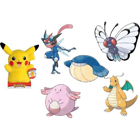 Pokémon: Pokémon Plush Figures 30 cm 6-Pack