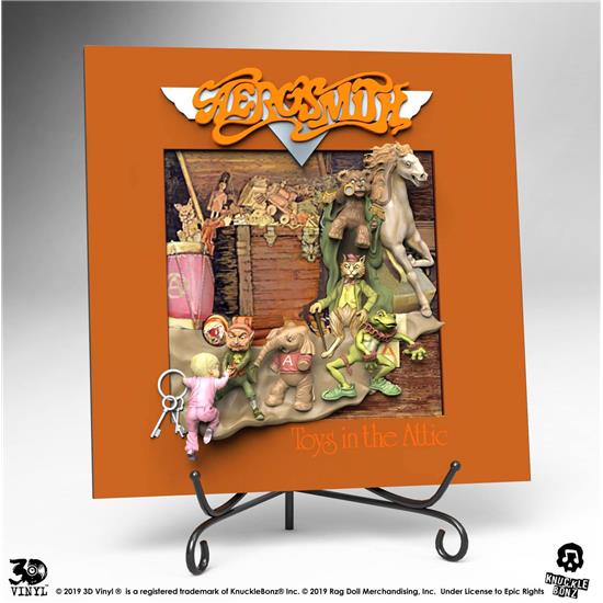 Diverse: Aerosmith 3D Vinyl Statue Toys in the Attic 30 cm