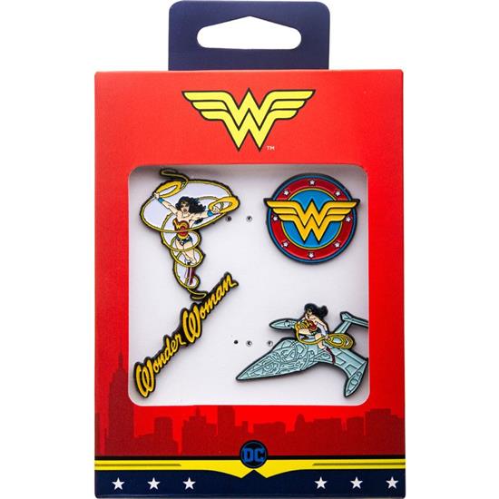 DC Comics: Wonder Woman Pins 4-Pak 