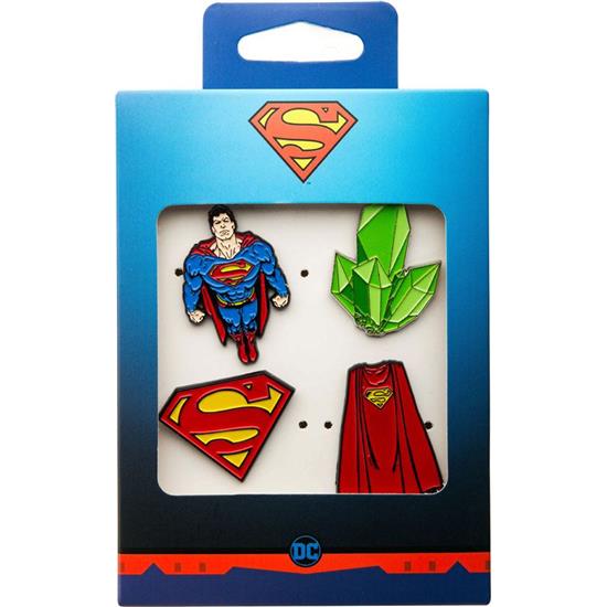 Superman: Superman Pins 4-Pak 