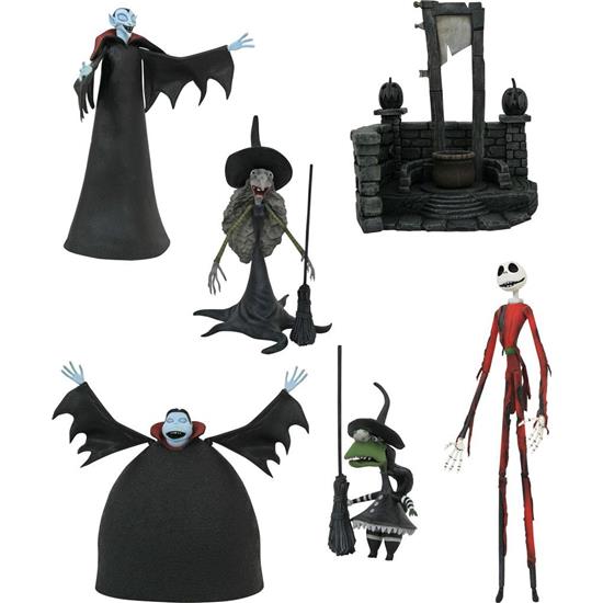Nightmare Before Christmas: Nightmare before Christmas Select Action Figures Series 8 3x2-Pack 18 cm